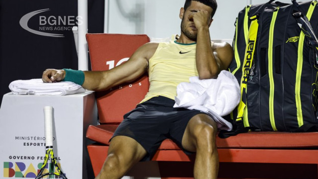 World No. 2 Carlos Alcaraz suffered a potentially serious ankle injury early in his tournament opener in Rio de Janeiro against home team Thiago Monteiro